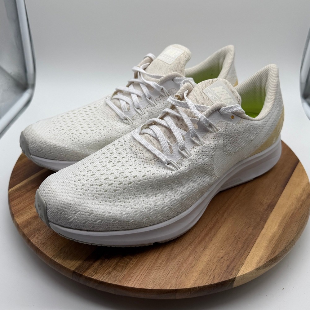 Nike Air Zoom Pegasus 35 Women's Size 10 1/2 Running Shoes White 0758